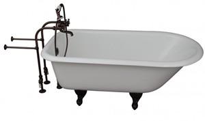 Clawfoot Tub, Freestanding Faucets