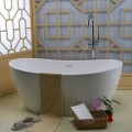 Freestanding Double Slipper Tub with with Modern Lines