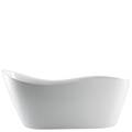 Curving Slipper Style Bath with Modern Styling
