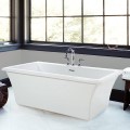 Rectangle Tub, Curving Sides