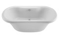 Freestanding Oval Bath with Faucet Deck