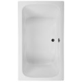 Rectangle Bath with Rpounded Interior, Center Side Drain