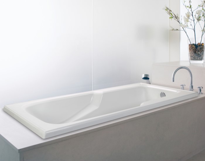 Wyndham 4 Drop-in Bathtub with optional Virtual Spout