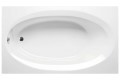 Bel Air Rectangle Bath with Oval Interior, End Drain