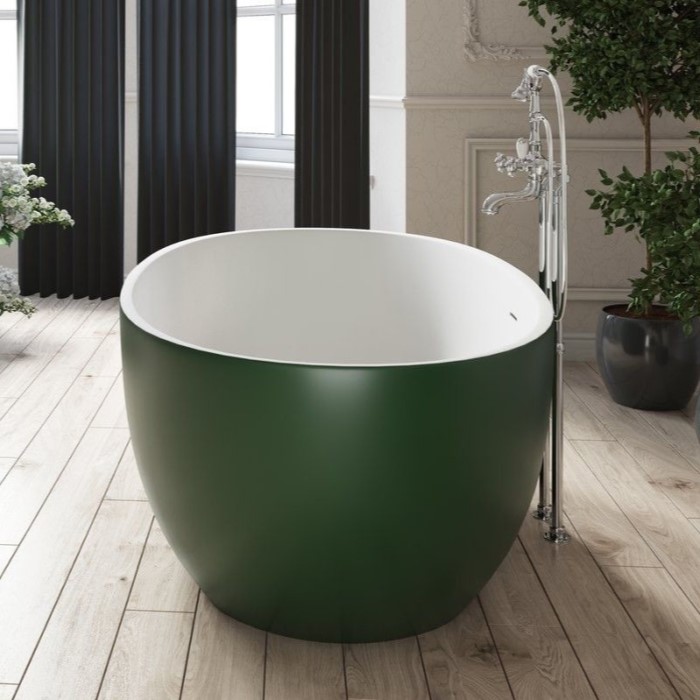 Aquatica Corelia Solid Surface Freestanding Bathtub