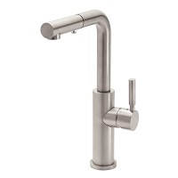 Modern Pull Down, Straight Spout, Kitchen Faucet
