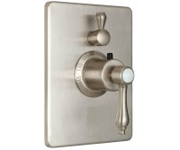 Rectangle Back Plate, Lever Handle - Style Therm with Diverter