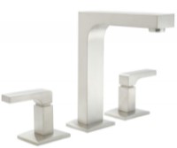 Widespread Faucet with Square Design