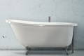 Annette Slipper Clawfoot Tub with Slopped Rim