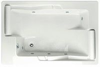 Rectangle Tub with 6 Whirlpool Jets