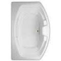 Rectangle Tub with Curving Front, Center Side Drain