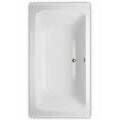 Rectangle Bath, Center Side Drain, Rounded Interior Corners