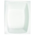 Rectangle Bath with Rounded Bathing Well