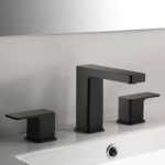 Single Hole Sink Faucet with Square Base