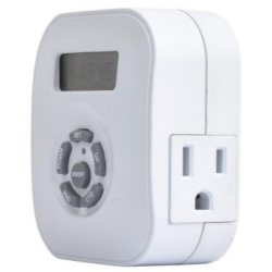 Square Plug in Timer