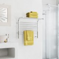 Straight Round Style Towel Warmer with Shelf