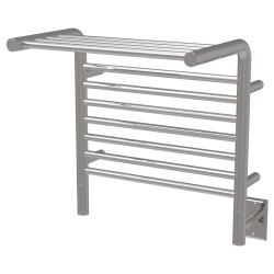 7 Straight Towel Cross Bars with a 4 Bar Shelf