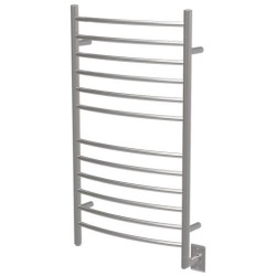Tall Towel Rack, 12 Curved | Round Bars
