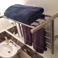 Radiant Shelf Polished Plug-in Filled with Towels