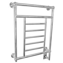 Tradtional Styled Towel Warmer With Wide and Narrow Cross Bars