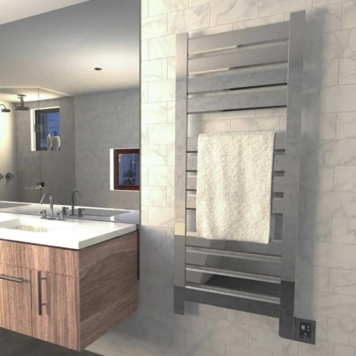 Vega V2356 Flat Style Towel Warmer with 12 Cross Bars