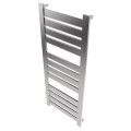 V2356 Side View,  Attaches with 4 Legs, Shown in Brushed Stainless