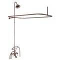 Tub Spout with Shower Head, Hand Shower and Shower Rod