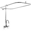 Tub Faucet, Shower & Shower Rod