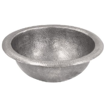 Small Pewter Self-Rimming Sink