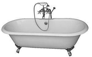 Clawfoot Tub, Freestanding Faucets