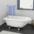 Alexia Bath with Drain and Freestanding Faucet