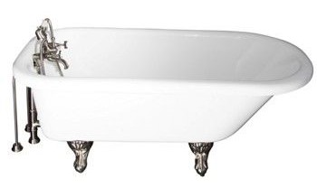 White Anthea with Chrome 4202-MC Faucet