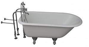 Clawfoot Tub, Freestanding Faucets