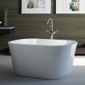 Rectangle Freestanding Tub with Curving Corners