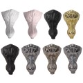 White, Bisque, Black, Oil Rubbed, Polished Nickel, Brushed Nickel & Chrome Ball Feet