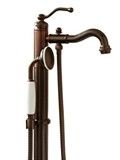 Traditional Style Floor Mount Tub Filler