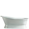 Pedestal Slipper Bath Tub