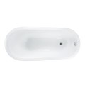 Top View, No Faucet Holes, End Drain
