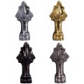 Chrome, Brass, Oil Rubbed Bronze or Nickel Lion Paw Feet