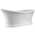 Side View, Traditional Freestanding Bath