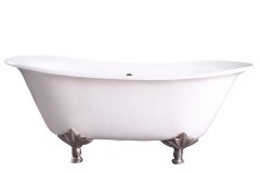 Double Slipper Ivy Leaf Clawfoot Tub
