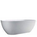 Oval Tub with Curving Sides, Slotted Overflow