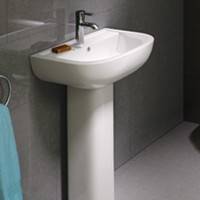 Compact Small Pedestal Sink