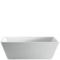 Modern Recangle Bathtub with Center Drain