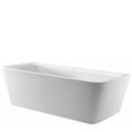 Modern Recangle Bathtub with Flat Rim