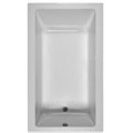 Modern Rectangle Tub with End Drain