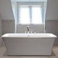 Rectangle Freestanding Bath with End Drain