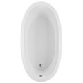 Oval End Drain Bath