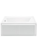 Alcove Tub with Panel Skirt & Flange