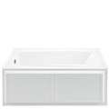 Alcove Tub with Panel Skirt & Flange